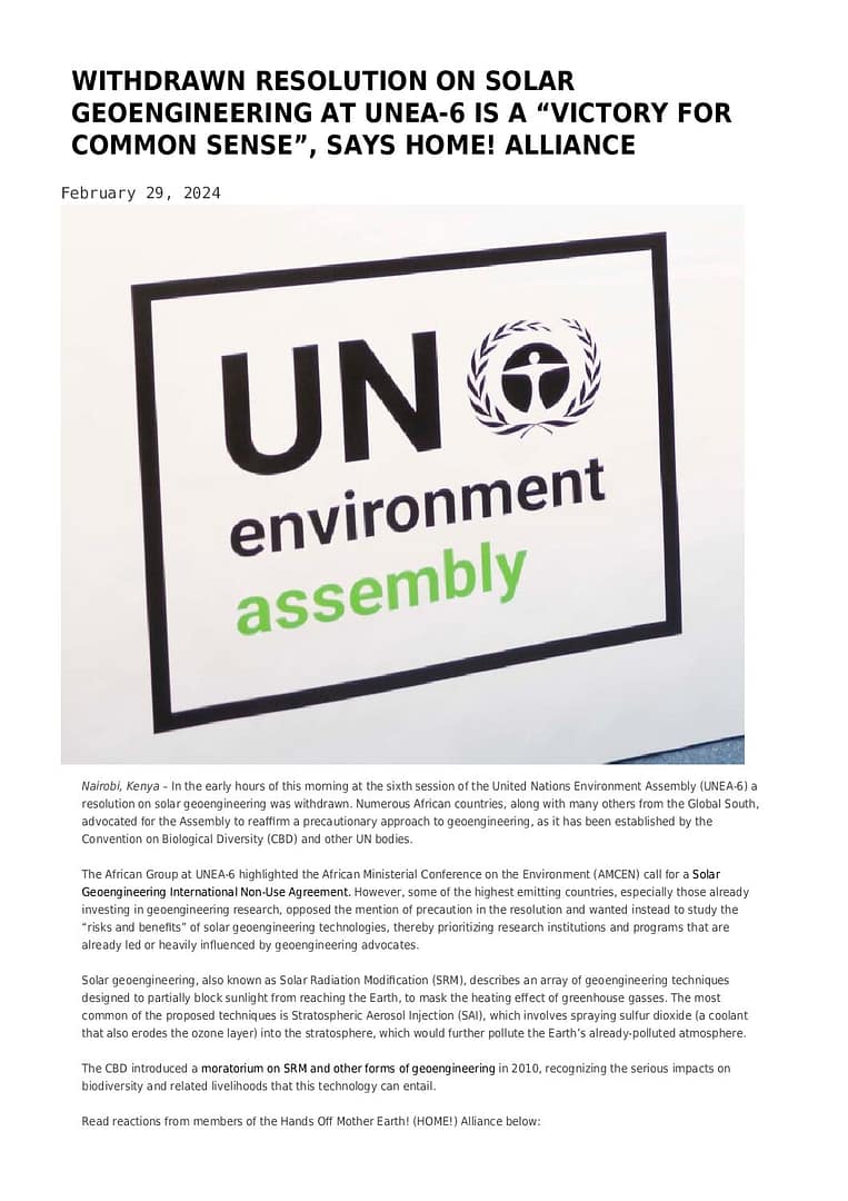 2024Feb29-PR HOME on Withdrawn SRM resolution at UNEA6
