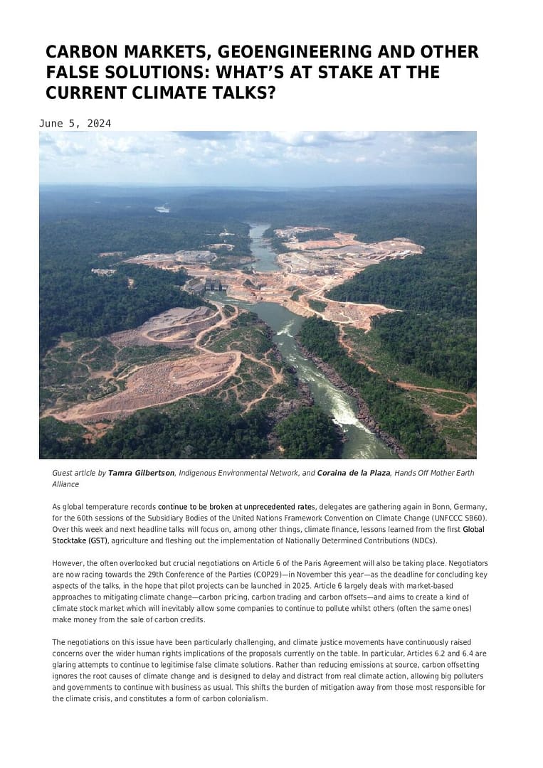 2024Jun5 - HOME+IEN What's at stake in Bonn Climate Talks